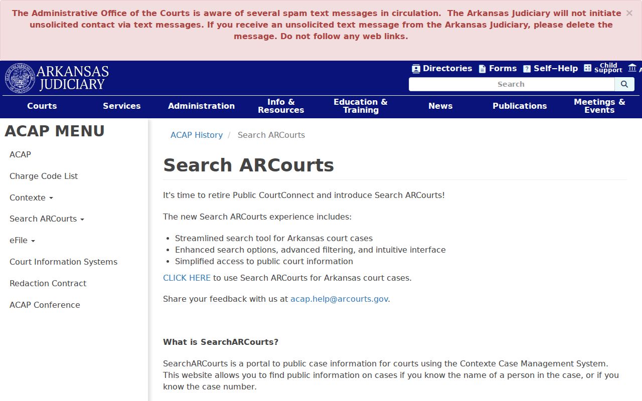 Official CourtConnect transition for Montgomery County active warrant court research